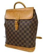 Pre-owned Canvas shoulder-bags Louis Vuitton Vintage , Brown , Dames