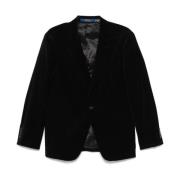 Zwarte Blazer Ralph Lauren , Black , Heren