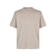 Modern Designer T-Shirt Samsøe Samsøe , Beige , Heren