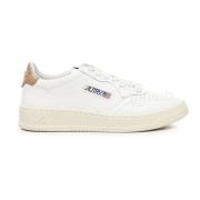 Chunky Sole Sneakers Wit Kameel Autry , White , Dames