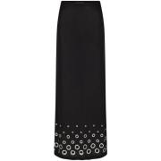 Elegante Lange Rok in Zwart Paco Rabanne , Black , Dames