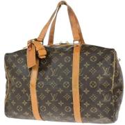 Pre-owned Canvas handbags Louis Vuitton Vintage , Brown , Dames