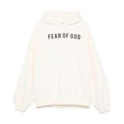 Klassieke Hoodie Beige Fear Of God , Beige , Heren