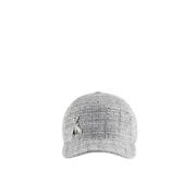 Sportswear Baseball Cap met Fly 3D Patrizia Pepe , Gray , Dames