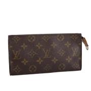 Pre-owned Canvas pouches Louis Vuitton Vintage , Brown , Dames