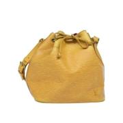 Pre-owned Leather louis-vuitton-bags Louis Vuitton Vintage , Yellow , ...