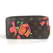 Pre-owned Canvas wallets Louis Vuitton Vintage , Brown , Dames