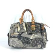 Pre-owned Denim louis-vuitton-bags Louis Vuitton Vintage , Black , Dam...