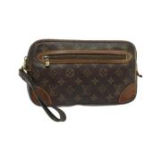 Pre-owned Canvas louis-vuitton-bags Louis Vuitton Vintage , Brown , Da...