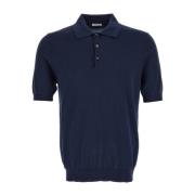 Klassieke Polo Shirt voor Mannen Malo , Blue , Heren