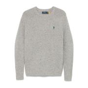 Rondgebreide trui Ralph Lauren , Gray , Heren