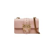 Shoulder Bags Pinko , Pink , Dames