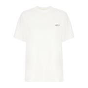 Casual Katoenen T-Shirt voor Mannen Coperni , White , Dames