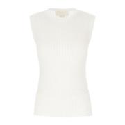 Stijlvolle TOP voor modeliefhebbers Genny , White , Dames