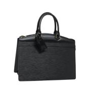 Pre-owned Leather louis-vuitton-bags Louis Vuitton Vintage , Black , D...