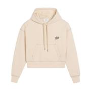 Handtekening Hoodie Roomwit Ami Paris , Beige , Heren