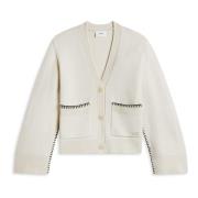 Glaze relaxte cardigan Axel Arigato , Beige , Dames