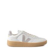 Witte Grijze Sneakers Luxe Comfort Stijl Veja , White , Heren