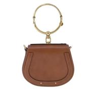 Pre-owned Leather handbags Chloé Pre-owned , Brown , Dames