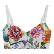 Top met boothals in trendy stijl Dolce & Gabbana , Multicolor , Dames