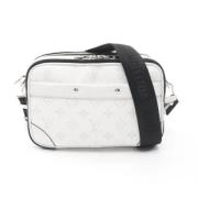 Pre-owned Leather louis-vuitton-bags Louis Vuitton Vintage , White , D...