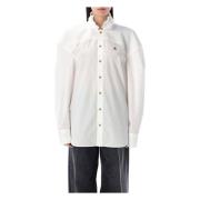 Frilly Voetbalshirt Vivienne Westwood , White , Dames