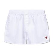 Boxers met logo Ami Paris , White , Heren