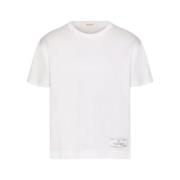 Stijlvol T-shirt in Trendy Design Valentino , White , Heren