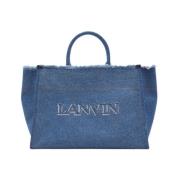 Elegante Schoudertas Lanvin , Blue , Dames