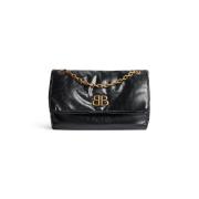 Stijlvolle Crossbody Tas voor Dagelijks Gebruik Balenciaga , Black , D...