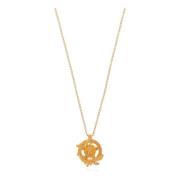 Ketting met Medusa-hoofd Versace , Yellow , Unisex