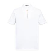 Katoenen polo Versace , White , Heren