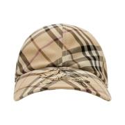 Stijlvolle E25 Cap Burberry , Beige , Dames