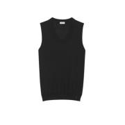 Stijlvolle Tanktop in Zwart Saint Laurent , Black , Dames