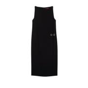 Elegante Jurk voor Vrouwen Gucci , Black , Dames