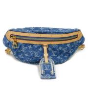 Pre-owned Denim louis-vuitton-bags Louis Vuitton Vintage , Blue , Dame...