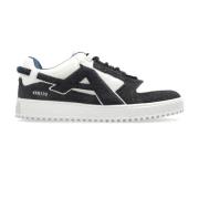 Sportschoenen met logo Emporio Armani , Blue , Heren