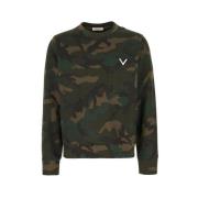 Heren Sweatshirt Valentino , Green , Heren