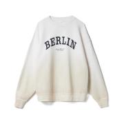 Oversized Sweatshirt met Gradiëntontwerp Lala Berlin , Beige , Dames