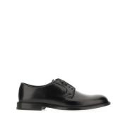 Klassieke Derby Veterschoenen Doucal's , Black , Heren