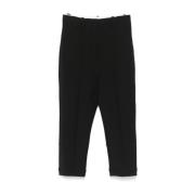 Zwarte elegante broek voor vrouwen Jacquemus , Black , Dames