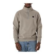 Army Half Zip Sweater Grijs Butcher of Blue , Gray , Heren