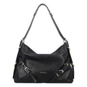 Zwarte Medium Voyou Handtas Givenchy , Black , Dames