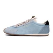 Blauwe Suède Kensington Runner Sneakers Kurt Geiger , Blue , Dames