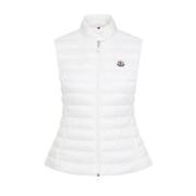 Natuurlijke Igens Vest, Gewatteerd Ontwerp Moncler , White , Dames