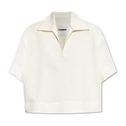 Ruimvallende polo Jil Sander , Beige , Dames