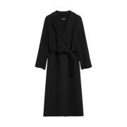 Elegante wollen jas met kimonomouwen Max Mara , Black , Dames