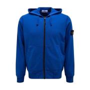 Casual Sweatshirt voor Mannen Stone Island , Blue , Heren