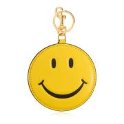 Leren sleutelhanger Moschino , Yellow , Heren