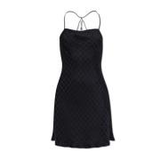 Jurk met bandjes Amiri , Black , Dames